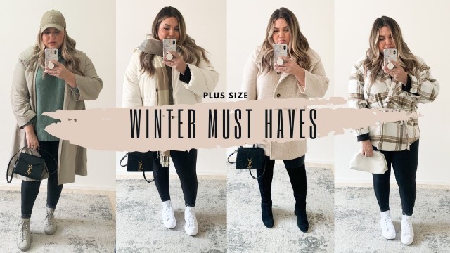 'Winter Plus Size Fashion | Plus Size Style 2022 | Plus Size Must Haves | Plus Size Capsule Wardrobe'