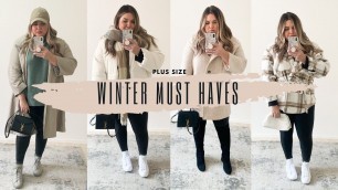 'Winter Plus Size Fashion | Plus Size Style 2022 | Plus Size Must Haves | Plus Size Capsule Wardrobe'