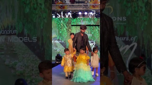 'Kids Onam Fashion Show at Mall of Travancore Thiruvananthapuram'