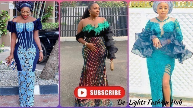 'Latest Nigerian Vibrant And Trendsetting Aso-Ebi Styles 2022'