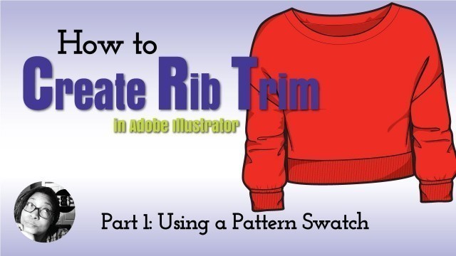 'How To Draw Rib Trim on a Flat Sketch in Illustrator: Part 1'