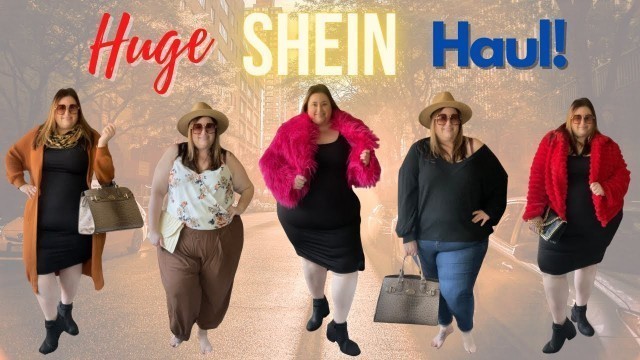 '***NEW*** HUGE SHEIN PLUS SIZE FALL HAUL & TRY-ON | FALL FASHION PART 1'