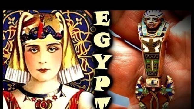 'Ancient Egypt Influence on Roaring Twenties Fashion Flappers  - 1920\'s Tutankhamun Mummy Discovery'