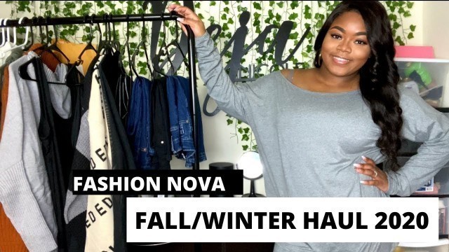 'Fashion Nova Fall/Winter Try On Haul | First Time Trying Fashion Nova Jeans | AllThingsDejaNicole'