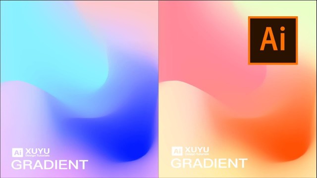 'Adobe illustrator tutorial | how to create mesh gradient with adobe illustrator'