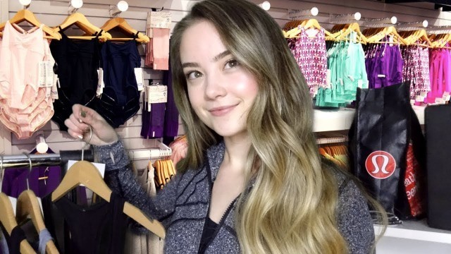 'ASMR Whispered LULULEMON STORE EMPLOYEE ROLE PLAY! Fabric Sounds, Bag Crinkles, Personal Attention'