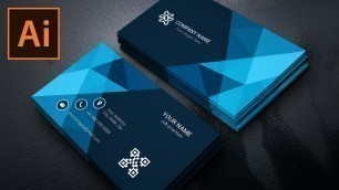 'How to Create Business Card in Adobe Illustrator'