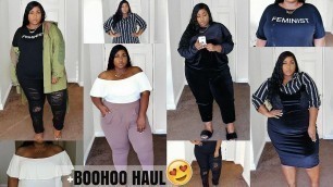 'BOOHOO TRY ON HAUL! | FALL OUTFIT IDEAS | PLUS SIZE FASHION'