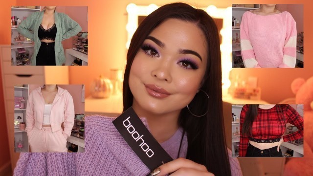 'ASMR Boohoo Try On Haul 