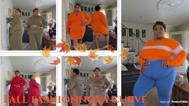 'FALL FASHION NOVA CURVE PLUS SIZE HAUL|MJ GLAM'