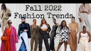 'PLUS SIZE FALL 2022 FASHION TRENDS// WHICH TRENDS WILL WORK FOR PLUS SIZE WOMEN'