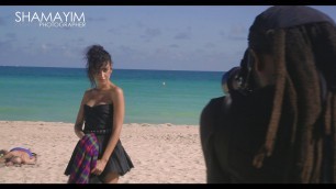 'Fashion Photographer Shamayim on Miami Beach'