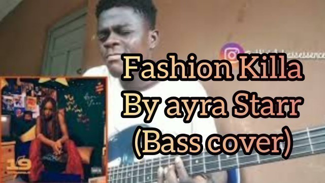 'fashion killa (bass guitar cover)'