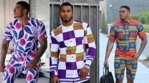 'LATEST AFRICAN PRINT & ANKARA STYLES FOR MEN 2021 AFRICAN OUTFITS IDEAS FOR MEN #shorts #ankara'