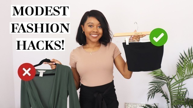 'Modest Fashion Hacks 