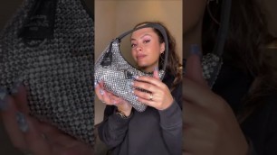 'Designer Bag ASMR | Chanel 19, Bottega Chain Cassette, Dior Saddle #Shorts'