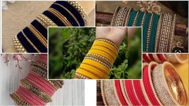 'velvet bangles collection//velvet bangles#fashionworld#'