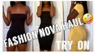 'SUMMER CLOTHING HAUL || TRY-ON || Fashion Nova, Rainbows, Zaful || BrownSkin-Kava'