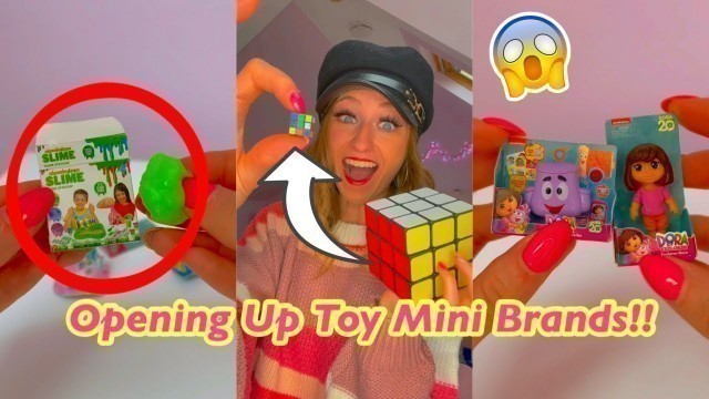 '[ASMR] Opening UP Mini Brands to See What\'s Inside!!