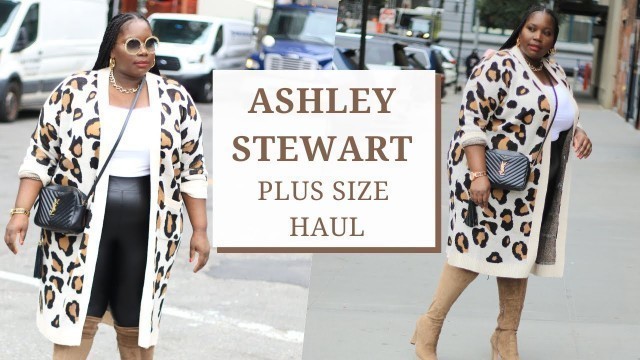 'Ashley Stewart Plus Size Haul | Fall Fashion'