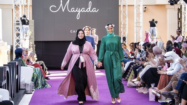 'Dubai Modest Fashion Week featuring Mayada from Canada'