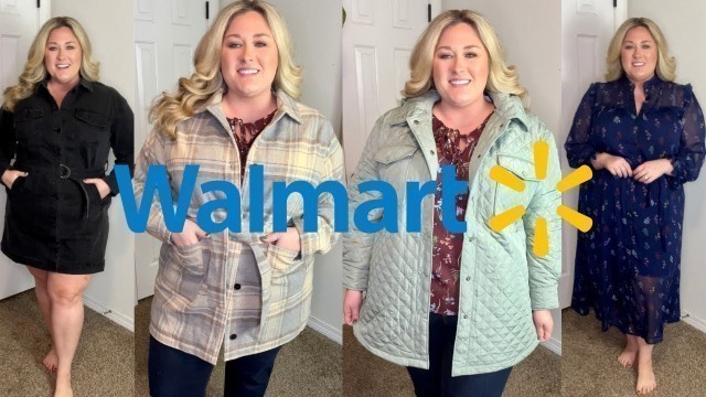 'WALMART PLUS SIZE FALL TRY-ON'