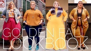 'Golden Years: Plus Size Fall Fashion LookBook'