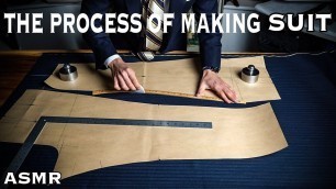 'Making a Handmade Suit ll ASMR ll 맞춤 수트 제작 과정'