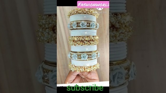 'करवा चौथ spcl bangles, फेस्टिवल डिज़ाइन, बना raat ka mahol jaan,#fashionworld, #karwachauthspecial,'