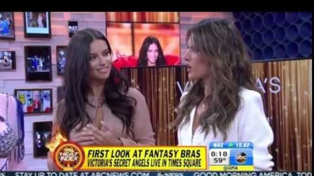 'Adriana Lima, Alessandra Ambrosio unveil two new Fantasy Bras'