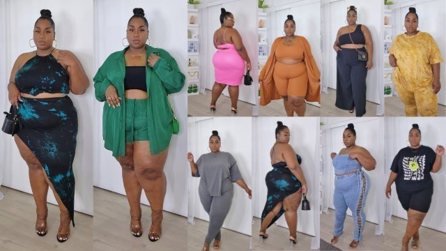 'HUGE! *Plus Size* SUMMER MATCHING SETS HAUL! 2022 | Fashion Nova Curve'