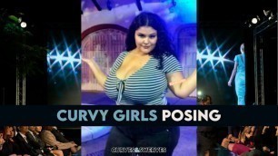 '❤️ CURVY Girls Posing | Busty Plus Size Models'