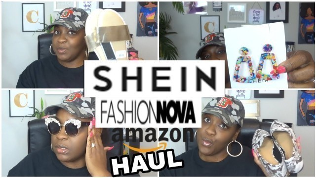 'GETTING READY FOR VACATION HAUL! FASHION NOVA, SHEIN, AMAZON & RAINBOW!!'