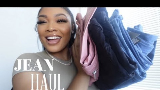 'FASHION NOVA JEAN HAUL | TRY ON HAUL | CURVY GIRL'