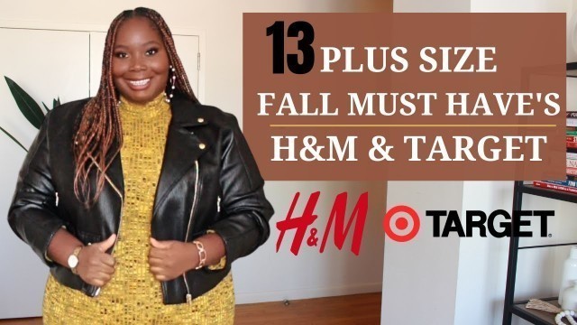 '13 Must Have Plus Size Fall Fashion Finds From ASOS, H&M, & Target | Huge Collective Plus Size Haul'