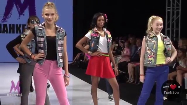 'Mahkenna Runway Show - Kids Fashion! Fashion Week Los Angeles FWLA SS16'