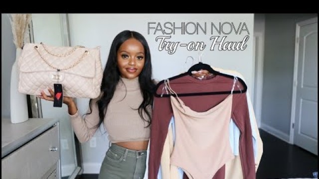 'HUGE PRE-FALL FASHION NOVA HAUL | SO MUCH NEUTRAL !'