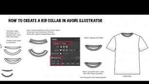 'How to create a Rib collar in Adobe Illustrator'