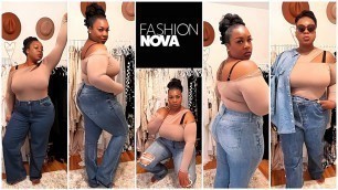 'Plus Size & Curve Denim Fall Haul | Fashion Nova Curve'