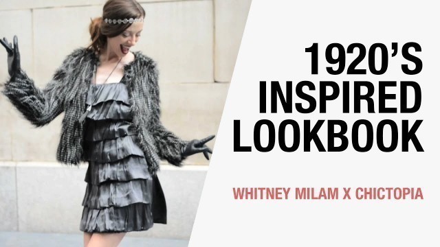 '1920\'s Inspired Fashion Lookbook - Holiday Party Outfits | Whitney Milam x Chictopia'