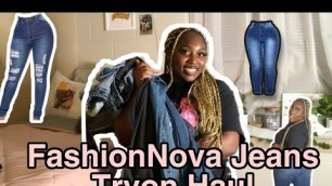 'FASHION NOVA JEANS HAUL *Fail*  | Princess Dacosta'