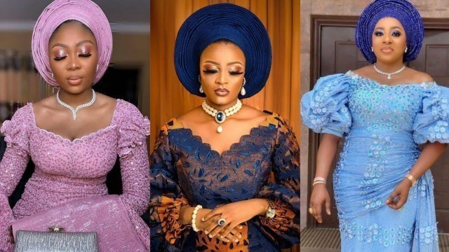 'Chic Latest Nigerian Lace Styles You Should Wear Soon'