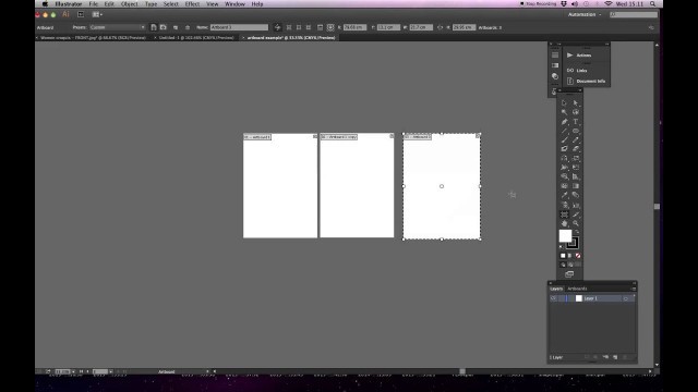 'My Fashion Tutor tutorial - Adobe Illustrator \'How to create artboards/pages\''