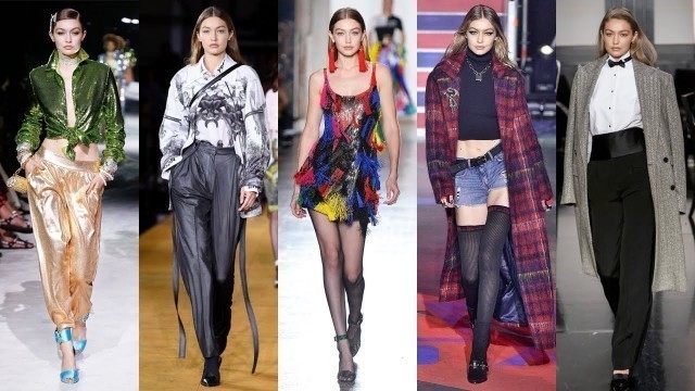 'Gigi Hadid runway outfits #shorts #gigihadid #runway #model'