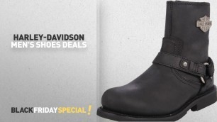 'Top Black Friday Harley-Davidson Men\'s Shoes Deals: Harley-Davidson Men\'s Scout Boot'