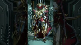 'Fashion Frame - Khora Prime in RED #shorts  #warframe #tennocon'