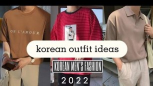 'Korean Outfit Ideas For Men | 2022 | men\'s fashion | #koreanoutfitideas  #outfit'