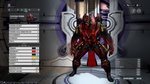 'Chroma Fashion Frame (Warframe)'