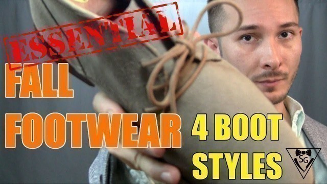 'Men\'s Essential Fall Footwear 2017'