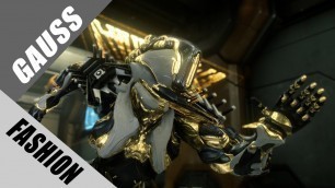 'Warframe | Fashion Frame | Gauss : Le Acinonyx aureus'